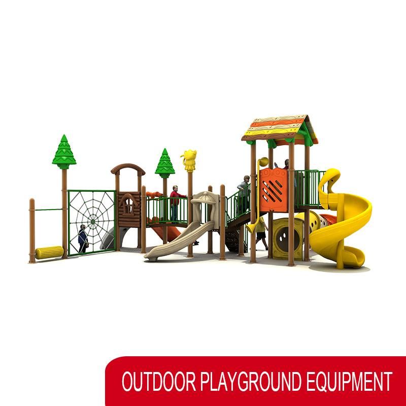 2022 China Manufacturer Kids Garden Plastic Toy Outdoor Playground Equipment