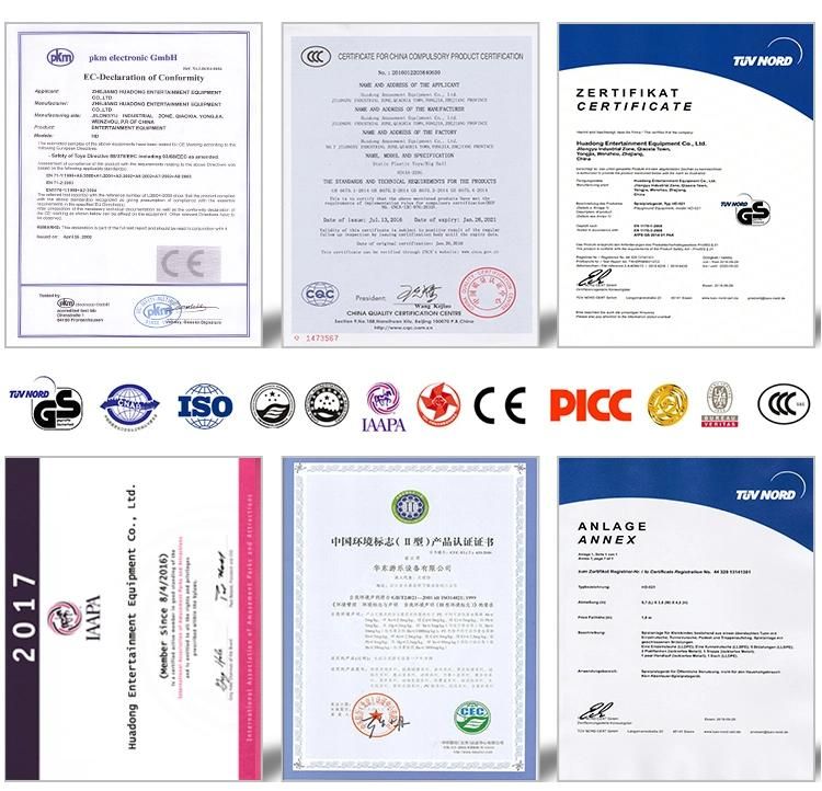Environmental Friendly and Smelless Colorful Outdoor Kids Playground with CE/ASTM/TUV/GS Certificates