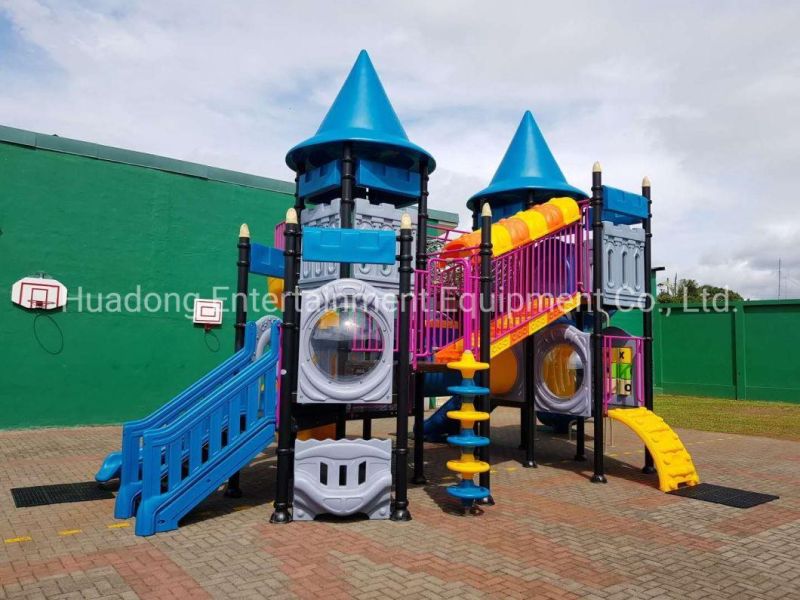 Wholesale High Quality Plastic Kids Sports Outdoor Slide Outdoor Playground Equipment Is a Type of Playset with Plastic Slides, Tunnels, Climbers, Swings