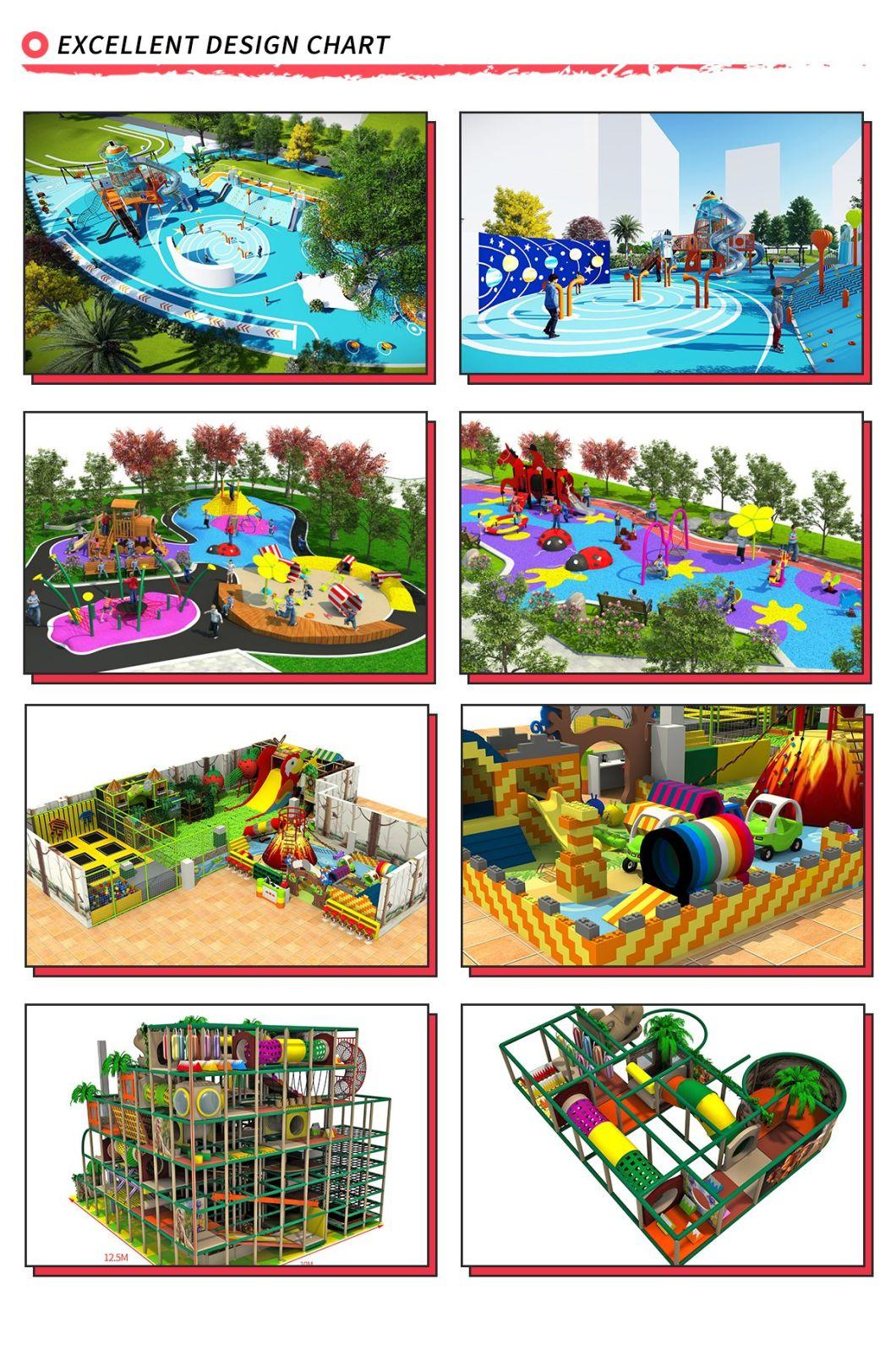 CE/ASTM/TUV/GS Certificates with Kindergarten Preschool Park for Children Outdoor Playground Slide