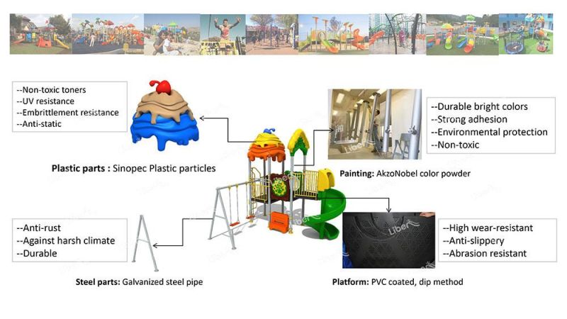 Kids Amusement Park Equipment Custom Playground Children Outdoor Climbing Structure
