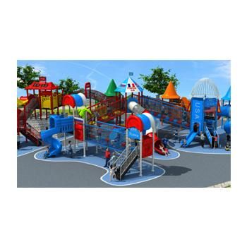 Hot Selling Fantastic Children Outdoor Preschool Playground Slide Equipment
