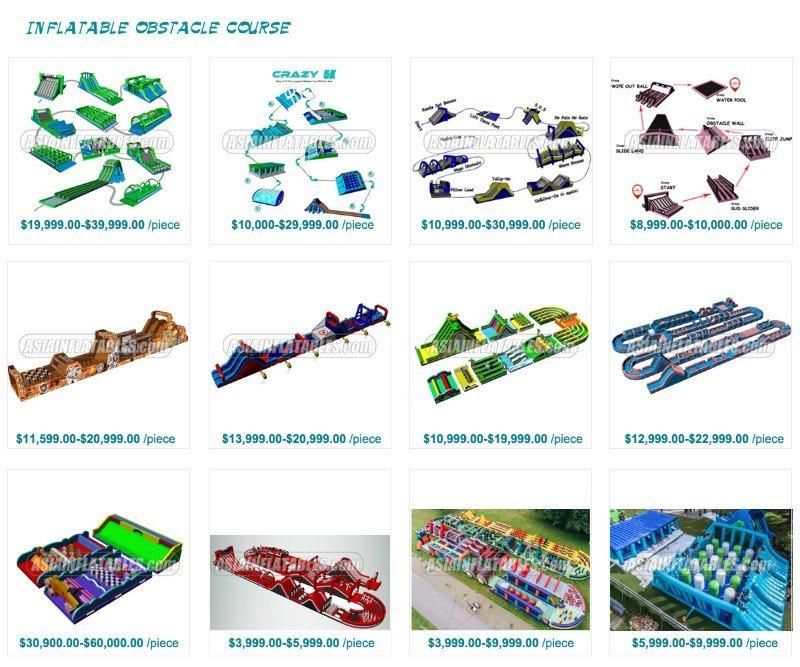 Factory Supplies Customized Durable Commercial Inflatable Water Park Playground for Sale