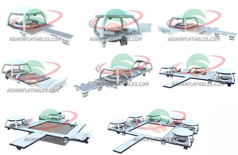Aqua Sport Park Inflatable Floating Dock Platform Mat
