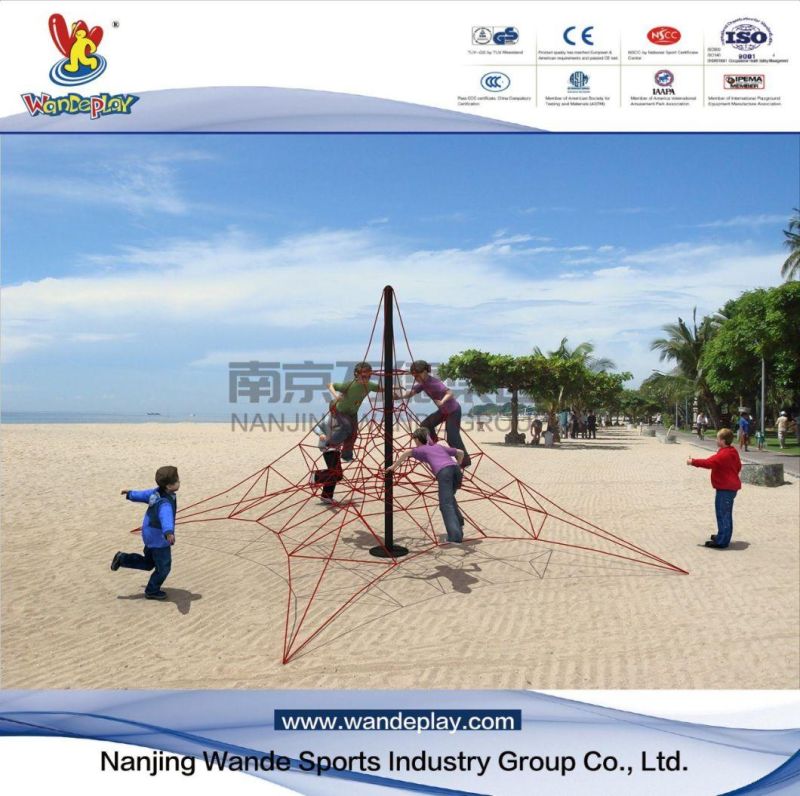 Wandeplay Climbing Net Amusement Park Children Outdoor Playground Equipment Plastic Slide