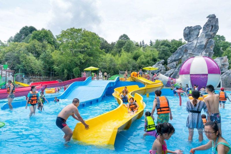 Commercial Fiberglass Water Park for Kids Adult