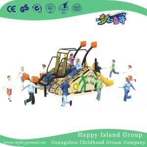 Backyard Small PE Board Combination Slide Toddler Climbing Playground (1920501)