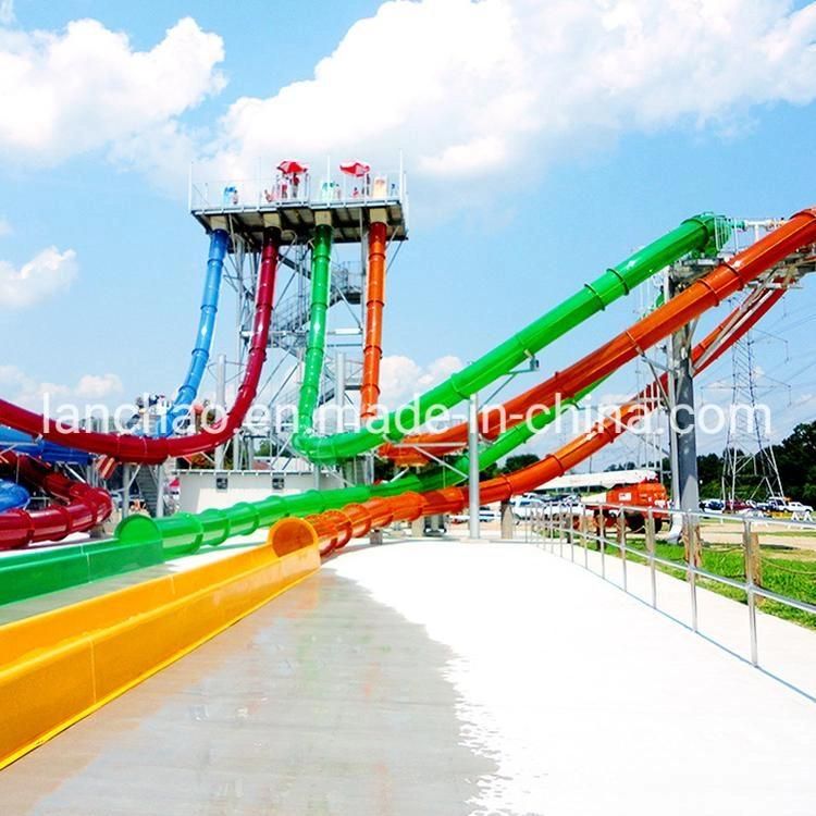 Extreme Aqualoop Water Park Slide for Adult