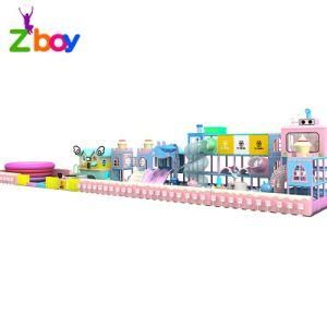 Customized Ocean Theme Colorful Baby Indoor Soft Play Equipment Amusement Naughty Castle