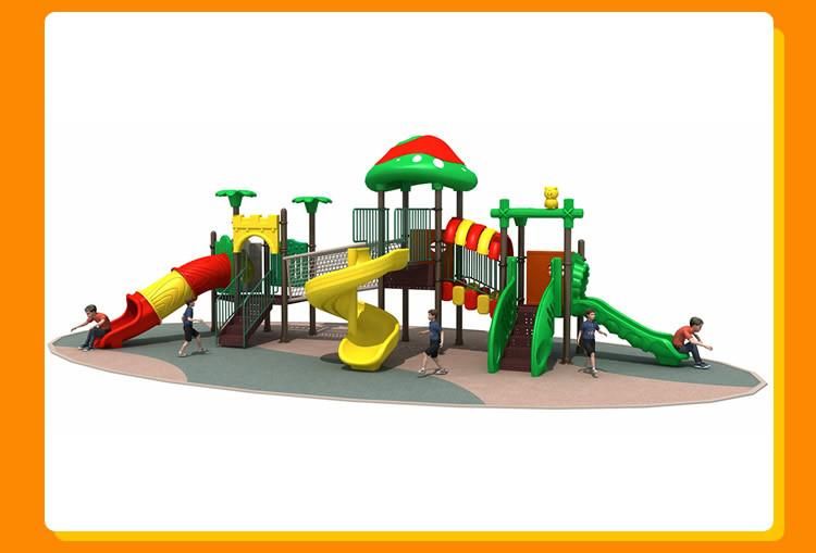Colorful Slide Kids Amusement Park Outdoor Playground Plastic Slide for Kindergarten