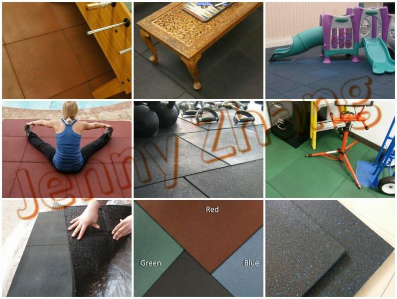 Wholesale Outdoor Palyground Rubber Flooring for Sports Court