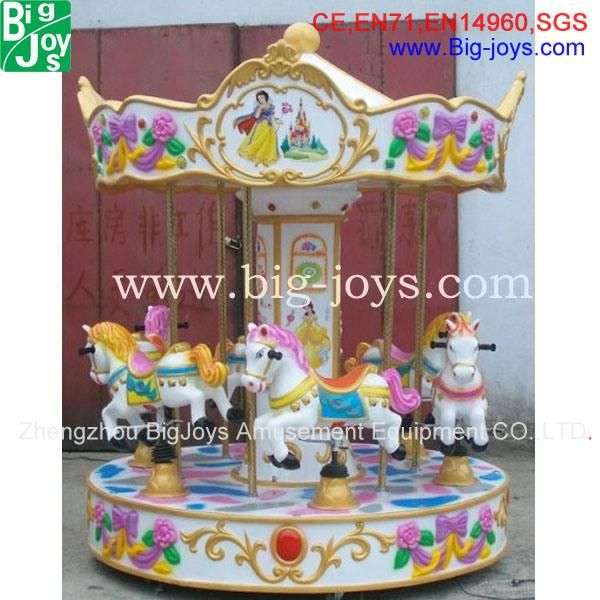 Attractive Design Amusement Park 6 Seats Carousel for Sale (BJ-carousel01)