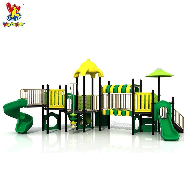 GS TUV Standard Amusement Park Playsets Kindergarten Kids Playhouse Toy Children Water Park Slide Games Plastic Play Slide Equipment Outdoor Playground