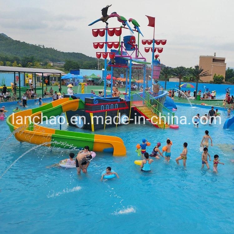 Children Water Park Playground Fiberglass Park Facility