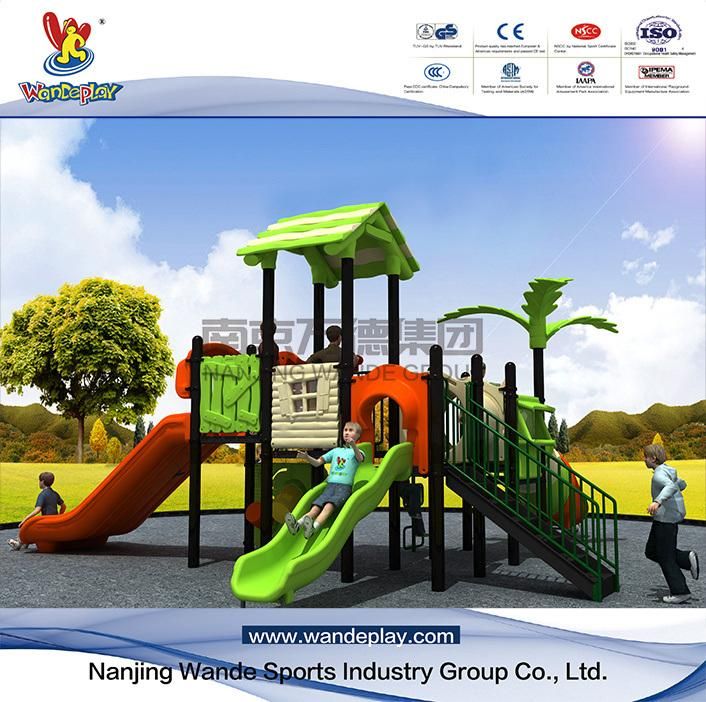 Amusement Park Equipment Nature Series Children Outdoor Playground Roof