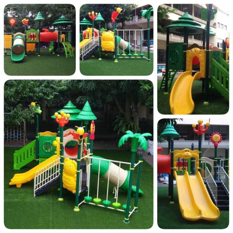New Style Outdoor Plastic Slide for Children′s Playground and Kindergarten