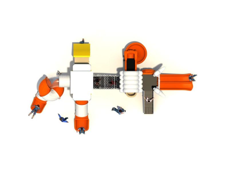 Handstand Dream Cloud House Series Outdoor Playground Children Slide Equipment