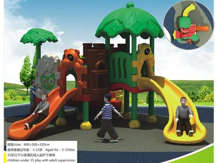 High Quality Outdoor Plastic Amusement Park Equipment for Toddler