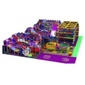 Customized Eco Friendly Used Plastic Indoor Playground with Slide