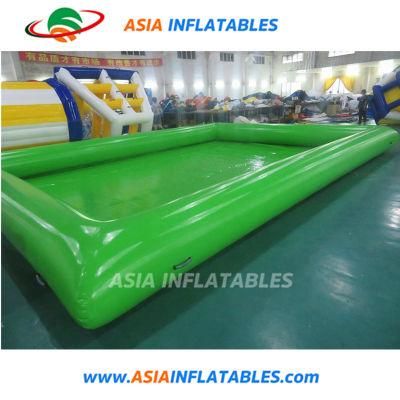 0.9 mm PVC Tarpaulin Green Inflatable Giant Water Pool