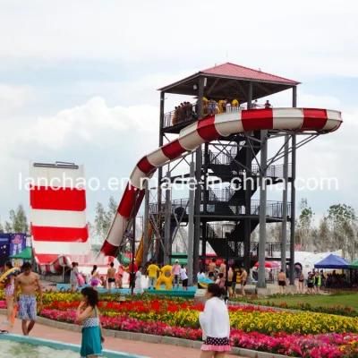 Popular Water Park Rafting Boomerango Water Slides for 2 Players