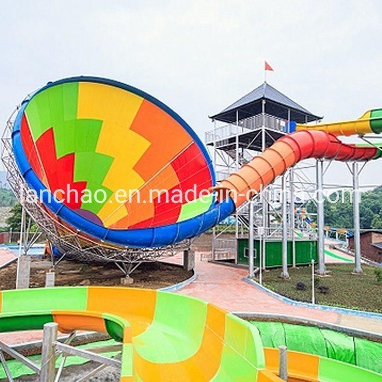 Water Amusement Park Equipment Big Size Water Slide