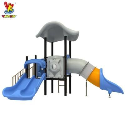 Outdoor Slide Outer Space Theme Kids Playground Equipment Wandeplay Plastic Playground