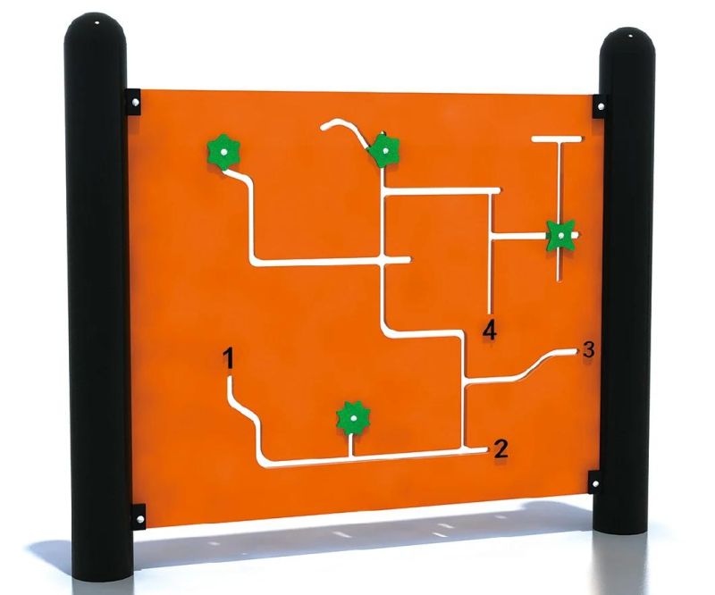 Popular PE Board Puzzle Games Small House Train City Theme Toys Kindergarten Amusement Park