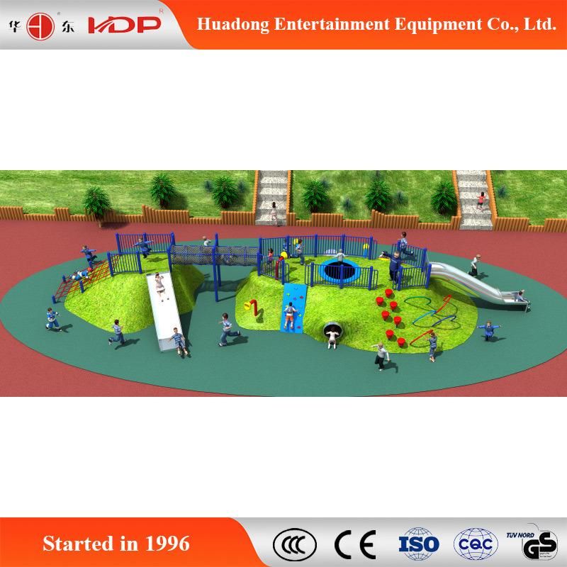 HD2017 Outdoor Small Garten Style Kids Park Playground Slide (HD-MZ018)