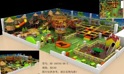 2016 Fantastic Funny New Indoor Playground Children Indoor Play World Happy Land