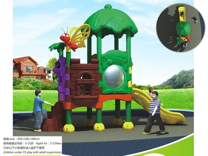 High Quality Outdoor Plastic Playground Equipment for Toddler