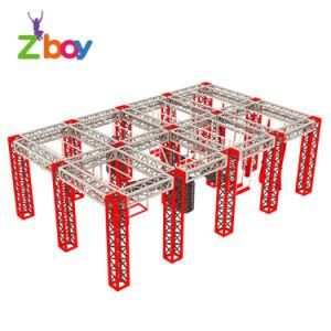Cheap Colorful Obstacle Course Adventure Game Ninja Warrior Course