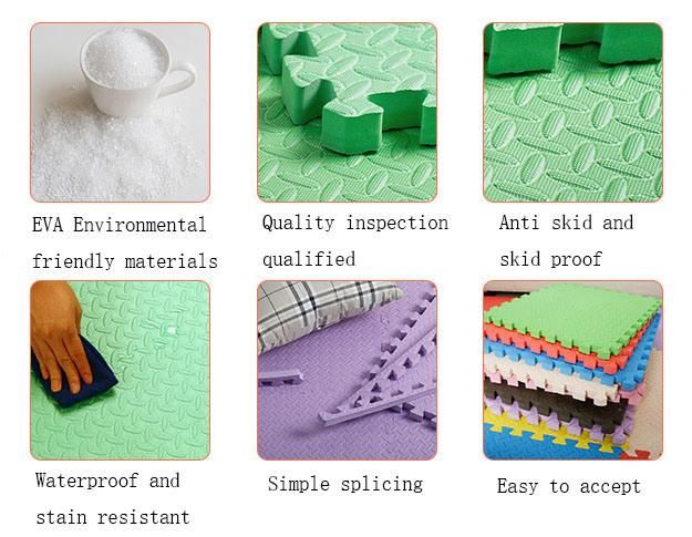 Rubber Foam EVA Puzzle Floor Kids Play Mat