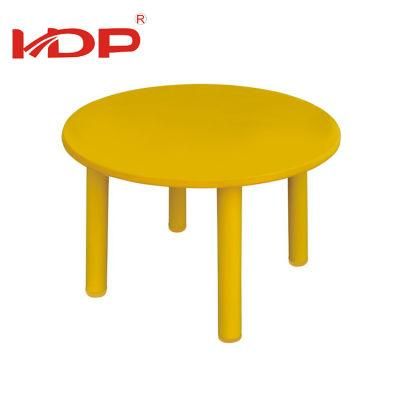 Wholesale Attractive Colourful Round Plastic Children Tables and Chairs Children Tables