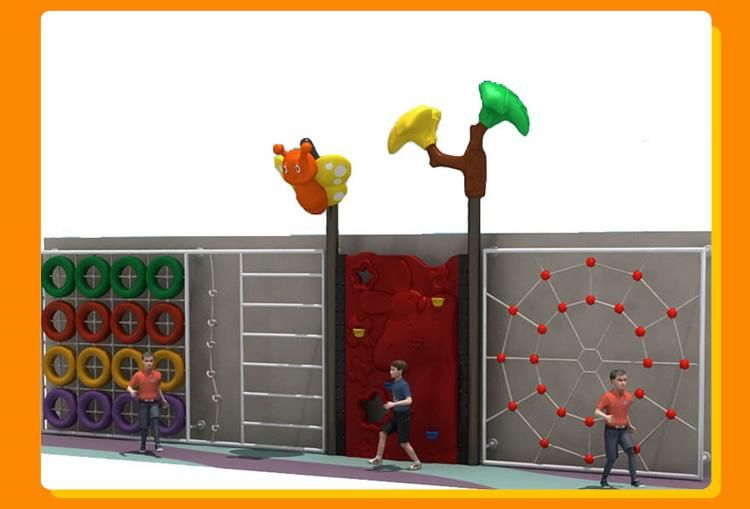 Factory Physical Training Climber Outdoor Plastic Jungle Gym Kids Climbing Play Structure for Parks