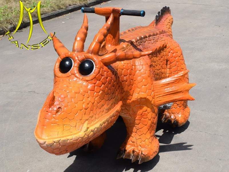 Hansel Electric Walking Ride on Dinosar Car for Amusement Park