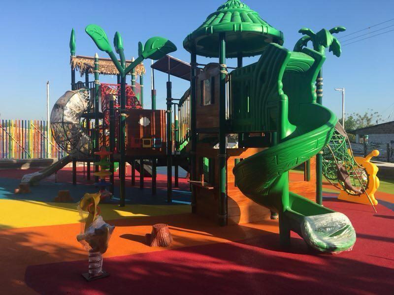 New Commercial Children Outdoor Amusement Playground Play Set