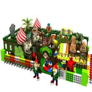 Space Theme of Soft Wooden Playground Equipment