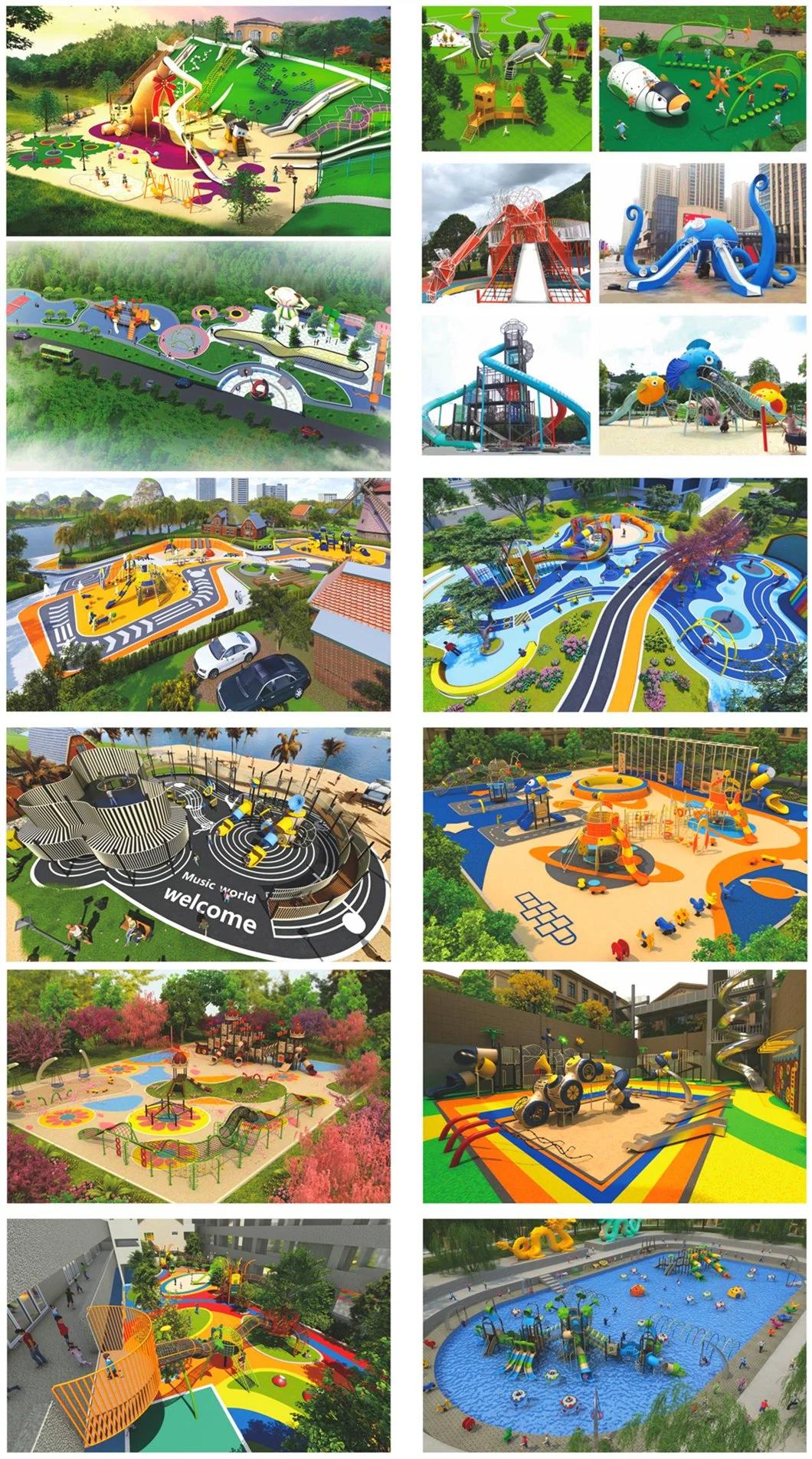 New Outdoor Kids Climbing Slide Park Scenic Playground Equipment