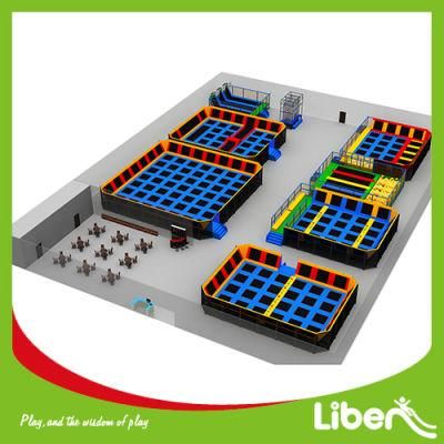 Indoor Gymnastic Cheap Big Rectangle Trampoline Park
