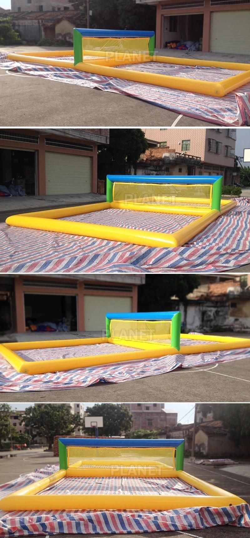 2022 New Design Sea Beach Inflatable Volleyball Pitch