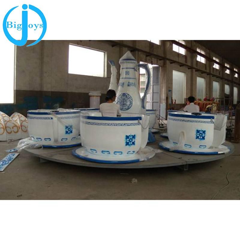 Amusement Park New Kiddie Coffee Cup Rides Game for Sale