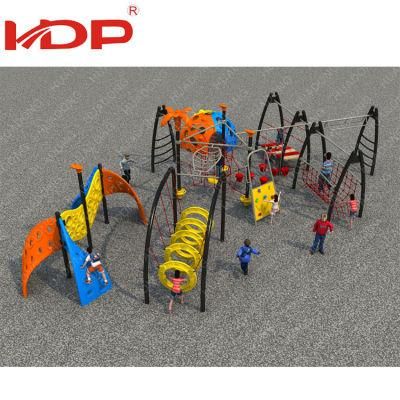 Factory Sell Outdoor Equipment for Kids Rainbow Climbing Net
