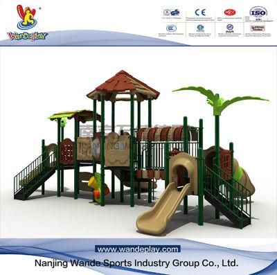 Kids Plastic Outdoor Tree Slide Play Equipment