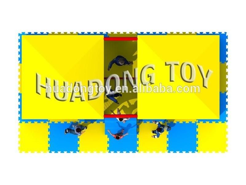 Indoor Playground Equipment Funny Newly Design Commerical Professional Indoor Naughty Castle HD15b-046A
