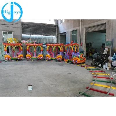 Wholesale Kids Electric Train Amusement Park Rides Christmas Mini Track Train