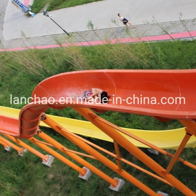 Water Park Slide Equipment Fiberglass Water Slides for Sale