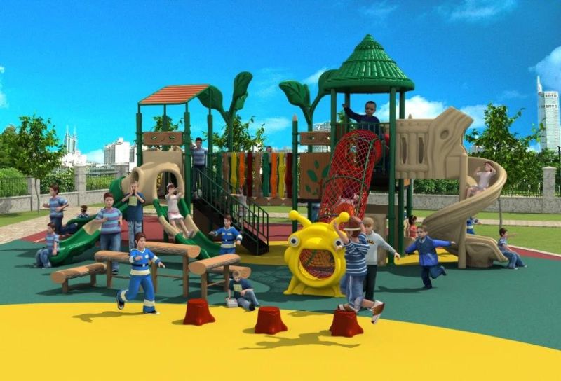 Hot Sale Children Muti-Function Outdoor Playground, Kids Large Playground Equipment