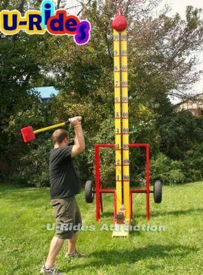 High striker for sale hi striker game amusement hammer carnival game