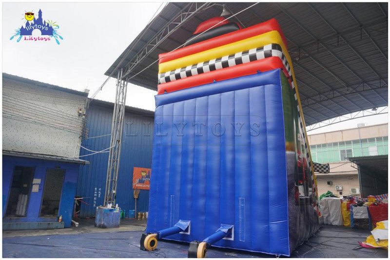 Amusement Park Equipment Inflatable Dry Slide for Kids with Air Blower